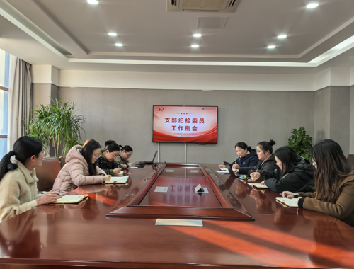 12月学校支部纪检委员工作例会召开