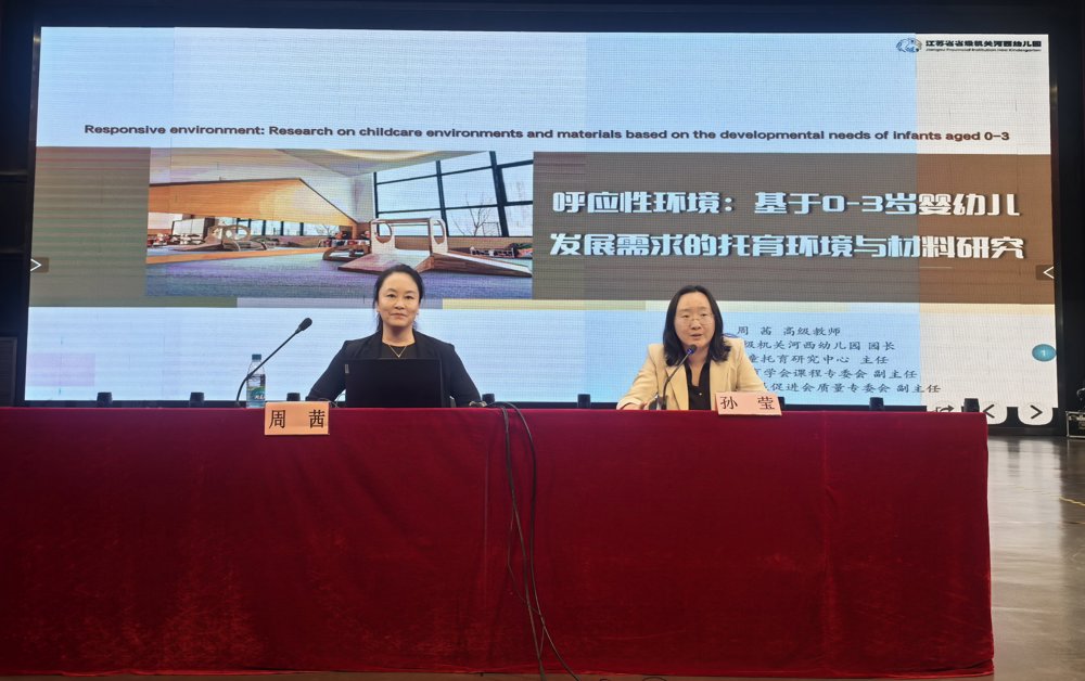江苏省省级机关河西幼儿园园长、江苏省苏童研究中心主任周茜