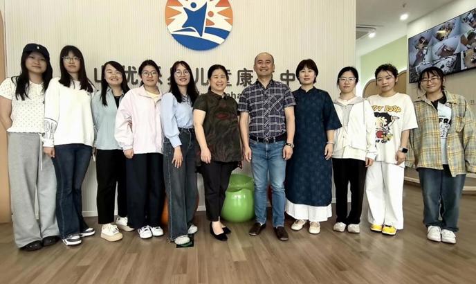 访企拓岗|我校赴江苏昆山优乐星儿童康复中心走访调研